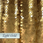 Light Gold Sequin Premium